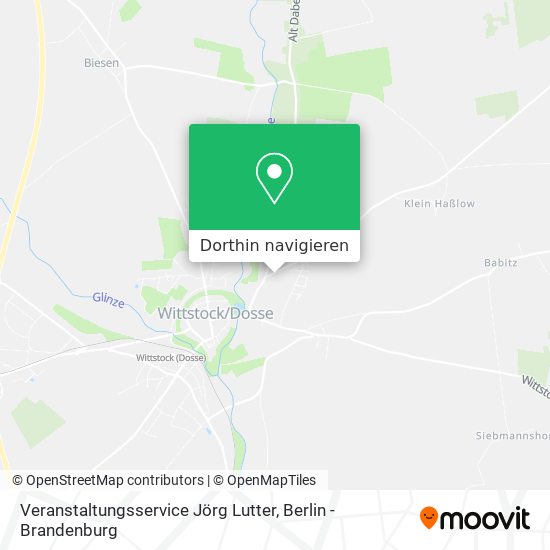 Veranstaltungsservice Jörg Lutter Karte