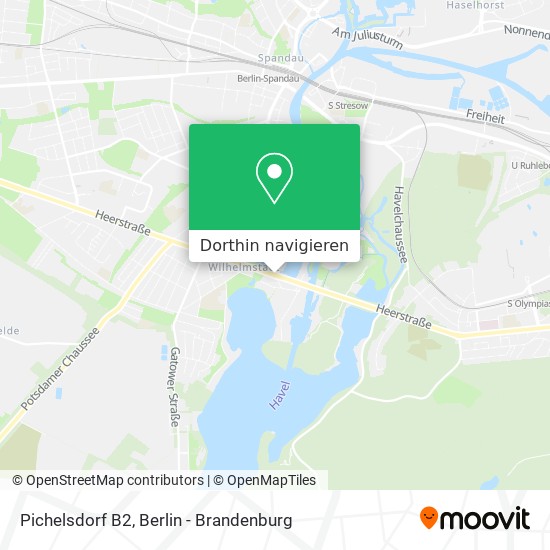 Pichelsdorf B2 Karte
