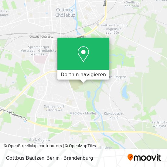 Cottbus Bautzen Karte