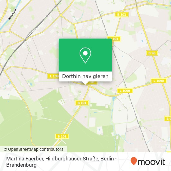 Martina Faerber, Hildburghauser Straße Karte