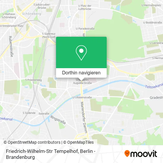 Friedrich-Wilhelm-Str Tempelhof Karte
