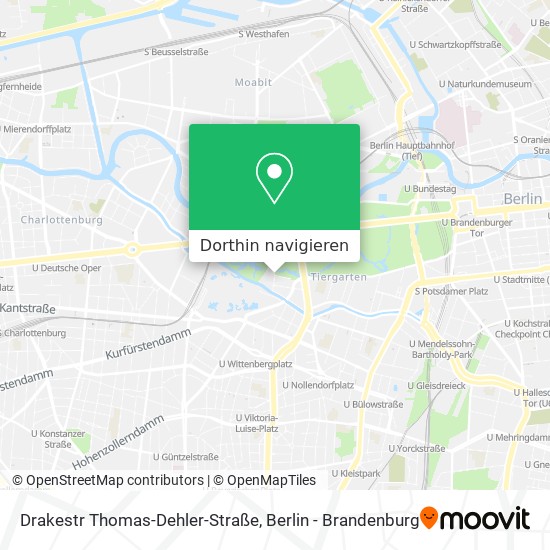 Drakestr Thomas-Dehler-Straße Karte