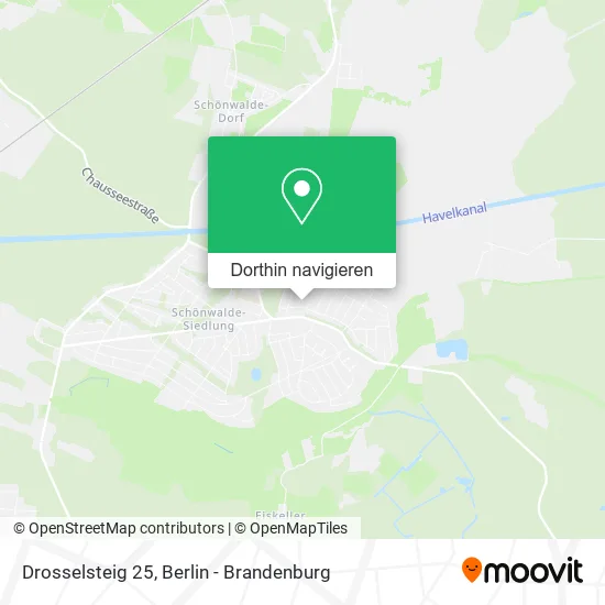 Drosselsteig 25 Karte