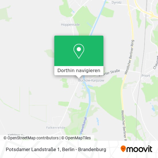 Potsdamer Landstraße 1 Karte