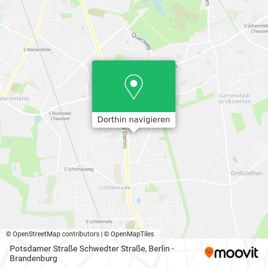 Potsdamer Straße Schwedter Straße Karte