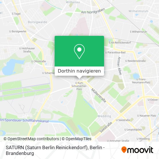 SATURN (Saturn Berlin Reinickendorf) Karte