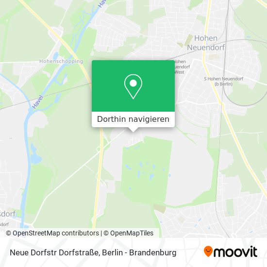 Neue Dorfstr Dorfstraße Karte