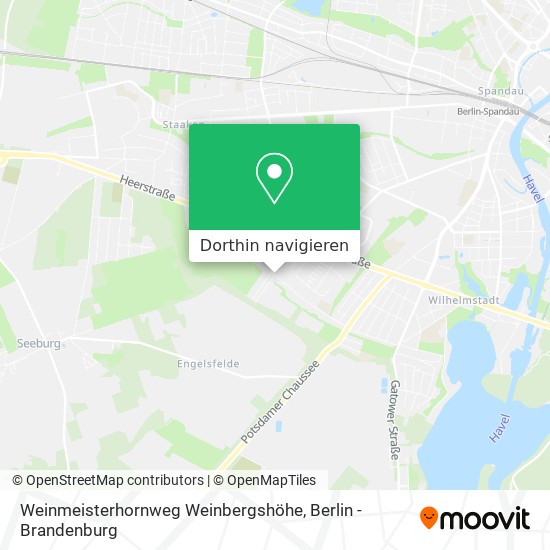 Weinmeisterhornweg Weinbergshöhe Karte