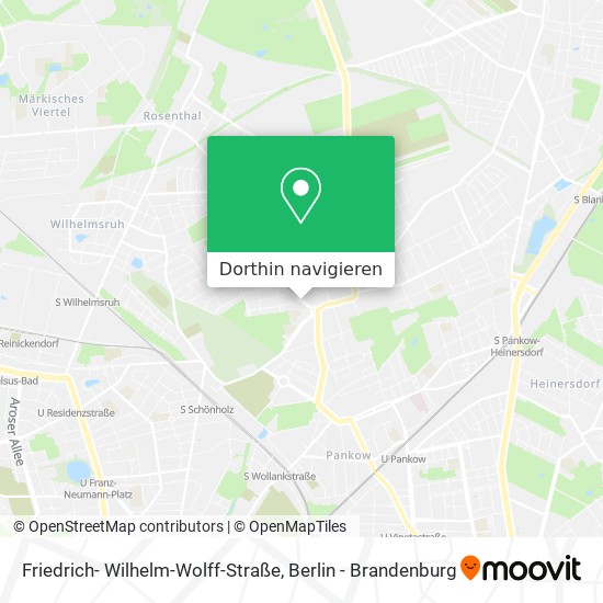 Friedrich- Wilhelm-Wolff-Straße Karte