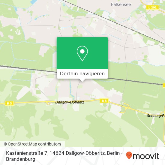 Kastanienstraße 7, 14624 Dallgow-Döberitz Karte