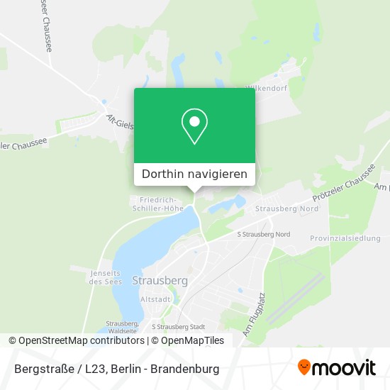 Bergstraße / L23 Karte