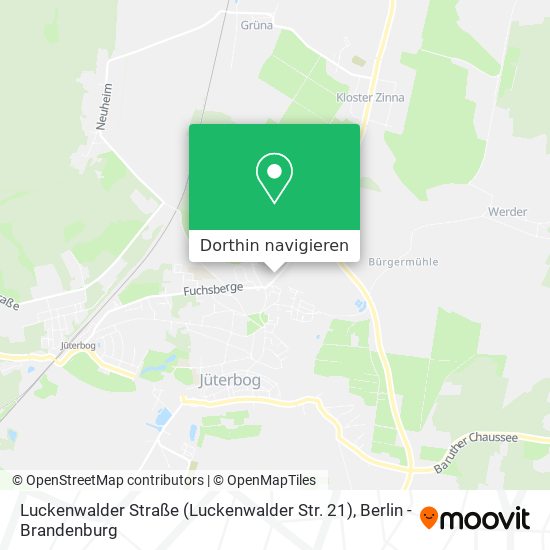 Luckenwalder Straße (Luckenwalder Str. 21) Karte