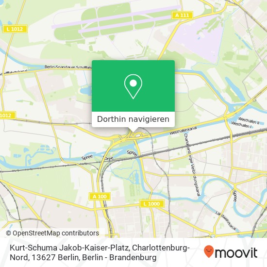 Kurt-Schuma Jakob-Kaiser-Platz, Charlottenburg-Nord, 13627 Berlin Karte