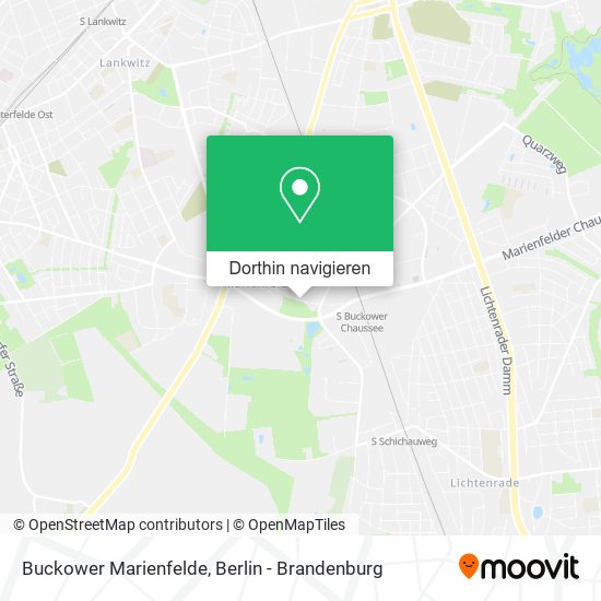Buckower Marienfelde Karte