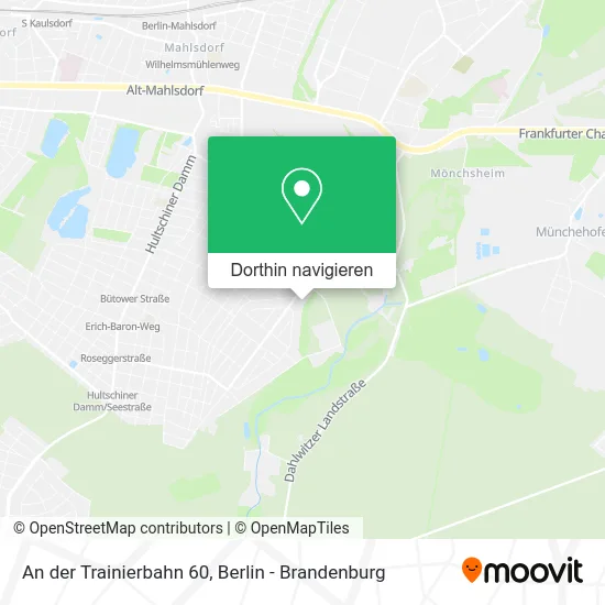 An der Trainierbahn 60 Karte