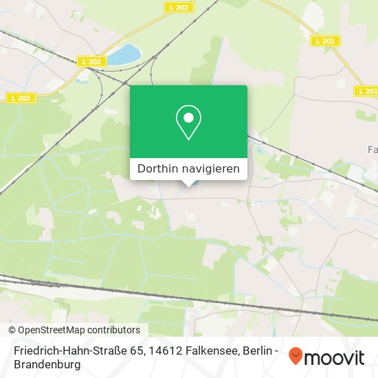 Friedrich-Hahn-Straße 65, 14612 Falkensee Karte