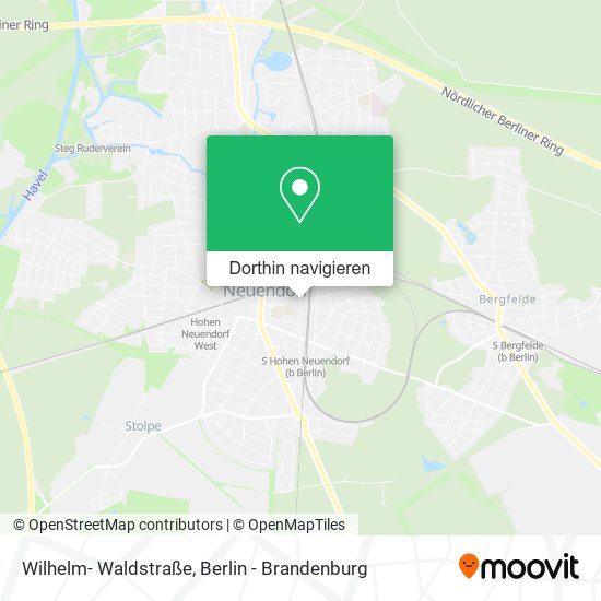 Wilhelm- Waldstraße Karte