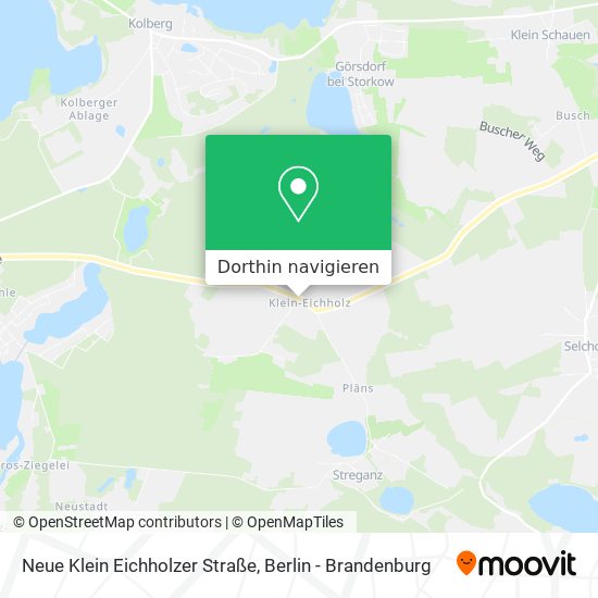 Neue Klein Eichholzer Straße Karte