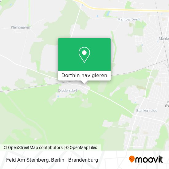 Feld Am Steinberg Karte