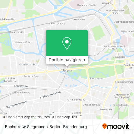 Bachstraße Siegmunds Karte