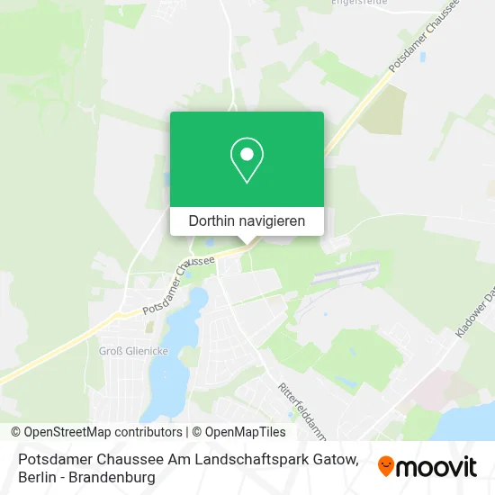 Potsdamer Chaussee Am Landschaftspark Gatow Karte