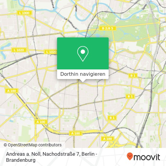 Andreas a. Noll, Nachodstraße 7 Karte