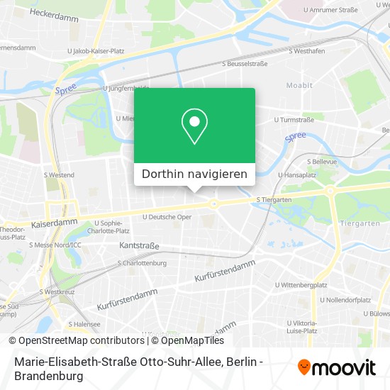 Marie-Elisabeth-Straße Otto-Suhr-Allee Karte