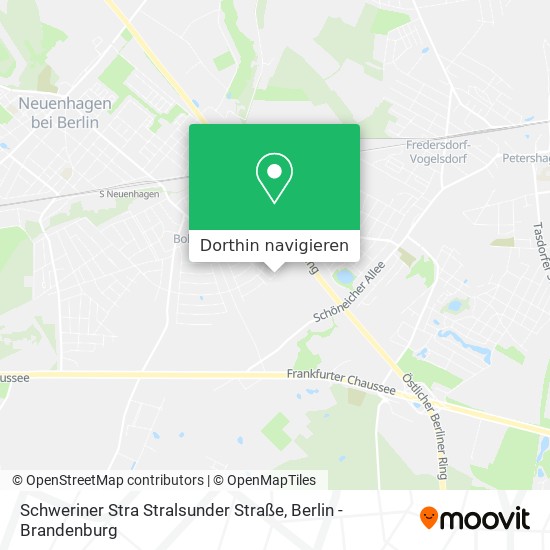 Schweriner Stra Stralsunder Straße Karte