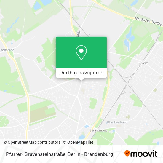 Pfarrer- Gravensteinstraße Karte