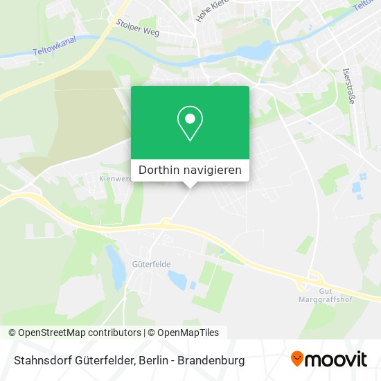 Stahnsdorf Güterfelder Karte