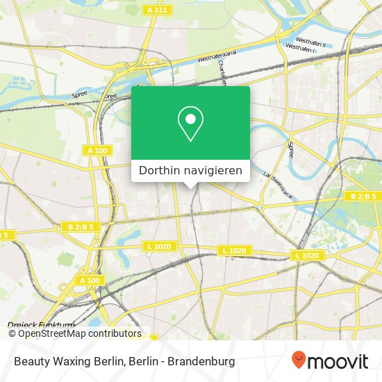 Beauty Waxing Berlin Karte