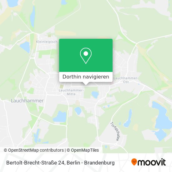 Bertolt-Brecht-Straße 24 Karte