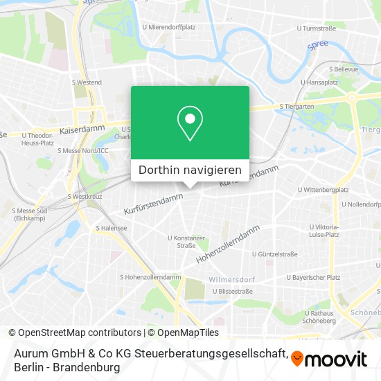 Aurum GmbH & Co KG Steuerberatungsgesellschaft Karte
