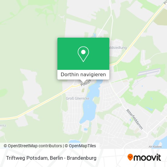 Triftweg Potsdam Karte