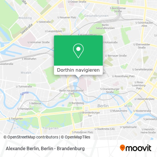 Alexande Berlin Karte