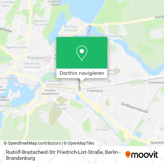 Rudolf-Breitscheid-Str Friedrich-List-Straße Karte