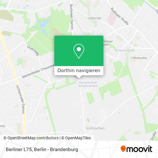 Berliner L75 Karte