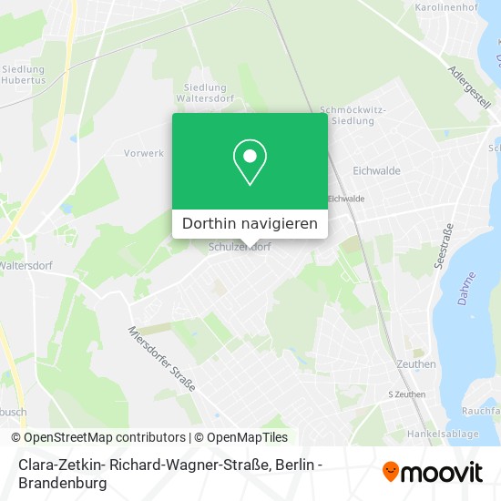 Clara-Zetkin- Richard-Wagner-Straße Karte