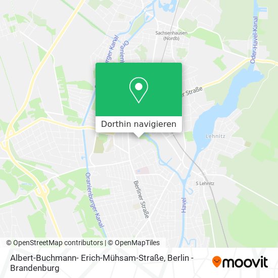 Albert-Buchmann- Erich-Mühsam-Straße Karte