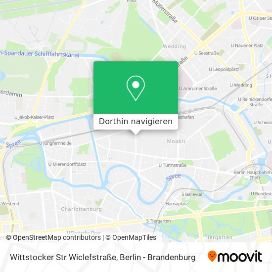 Wittstocker Str Wiclefstraße Karte