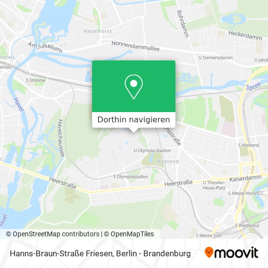 Hanns-Braun-Straße Friesen Karte