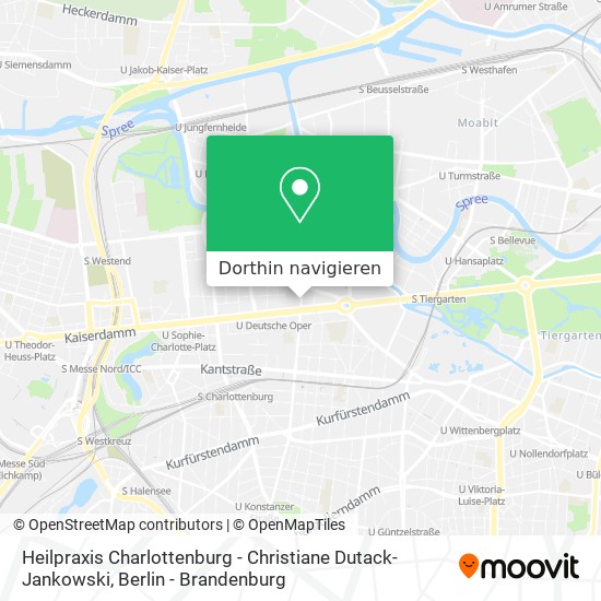Heilpraxis Charlottenburg - Christiane Dutack-Jankowski Karte