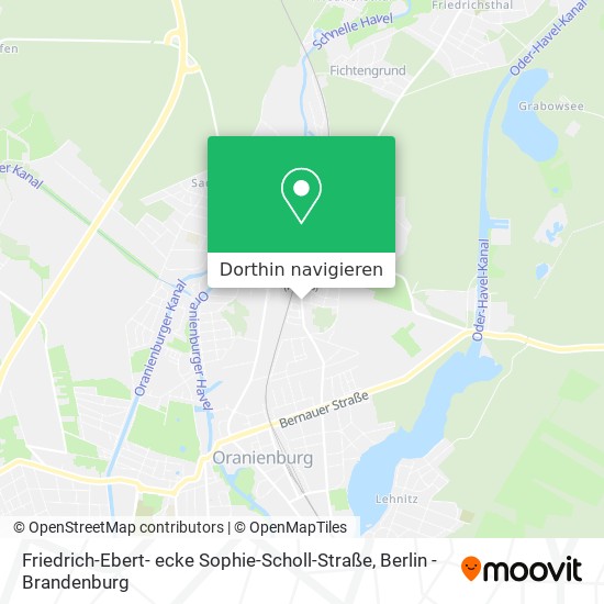 Friedrich-Ebert- ecke Sophie-Scholl-Straße Karte