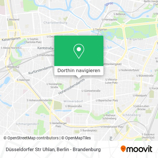 Düsseldorfer Str Uhlan Karte