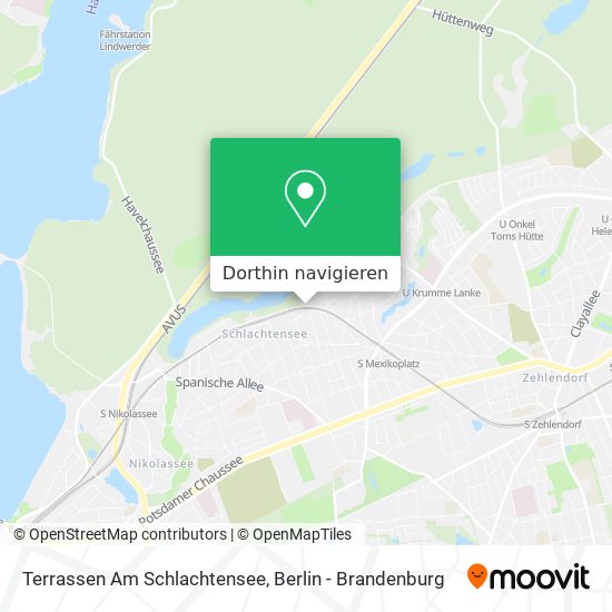 Terrassen Am Schlachtensee Karte