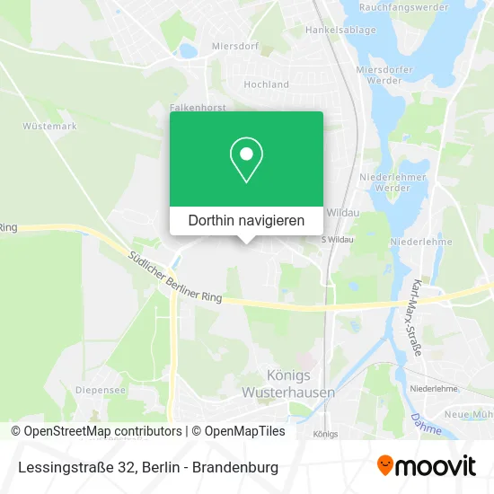 Lessingstraße 32 Karte