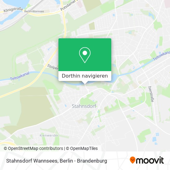Stahnsdorf Wannsees Karte