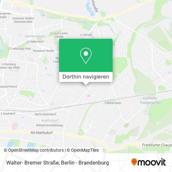 Walter- Bremer Straße Karte