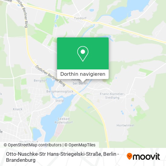 Otto-Nuschke-Str Hans-Striegelski-Straße Karte