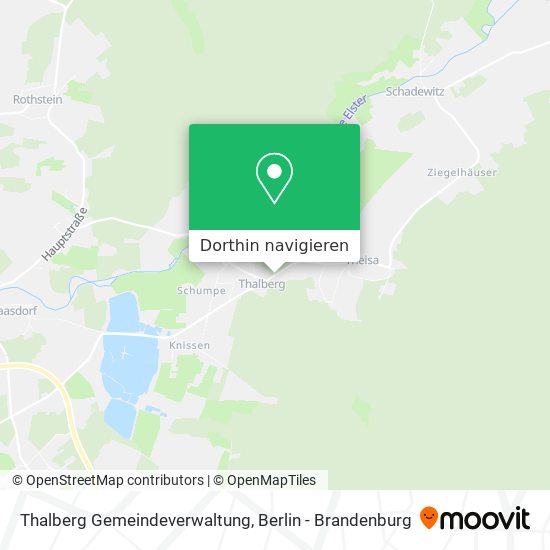 Thalberg Gemeindeverwaltung Karte